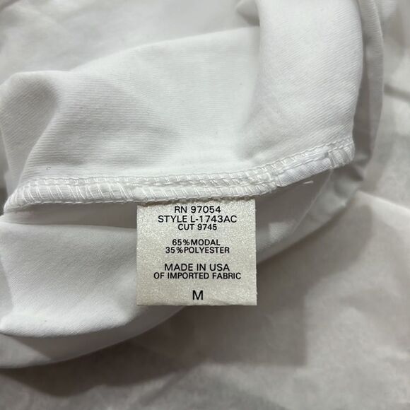 Lanston REVOLVE white knit halter top size medium L-1743ac NWT - Picture 8 of 9